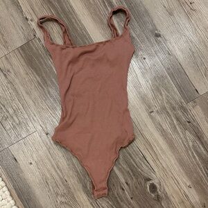 SKIMS COTTON RIB BODYSUIT